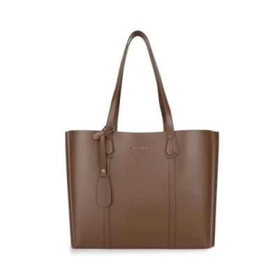 Image of Carlheim Women&#039;s Totebag Ella Premium Genuine Leather Sling Bag, Brown, One Size, Minimal