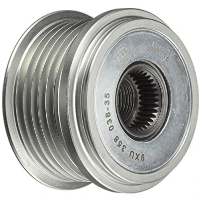 Image of Alternator Freewheel Clutch HELLA 9XU 358 038 351
