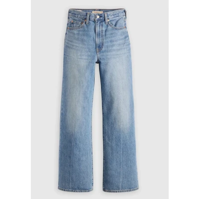 Image of Levi&#039;s Ribcage WIDE LEG Relaxed fit jeans, Women&#039;s, Size: 32x30, Light blue denim