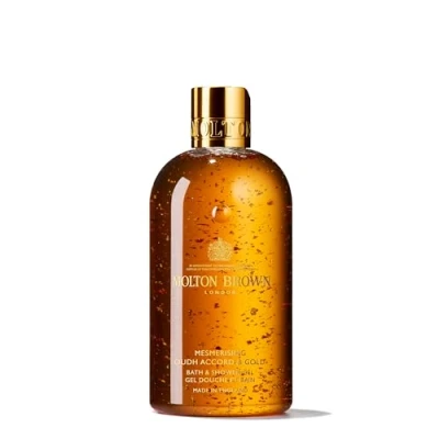 Image of Molton Brown Mesmerising Oudh Accord and Gold Bath Shower Gel 300ml