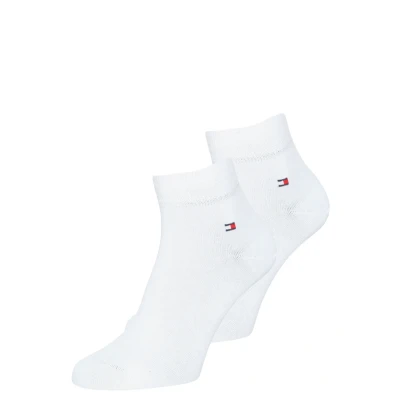 Image of Tommy Hilfiger MEN Quarter 2 PACK Socks, Men&#039;s, Size: 9 11.5, White
