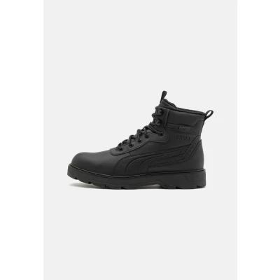 Image of Puma Unisex&#039;s Desierto V3 Puretex Sneaker, Black Black, 5.5 UK