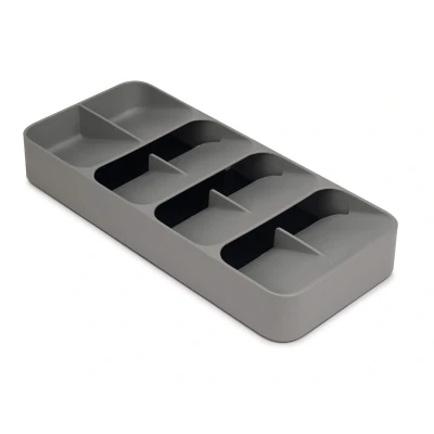 Image of Joseph Cutlery Organiser 8 sections DrawerStore Grey 39 x 18 cm