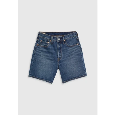 Image of Levi&#039;s 501 MID Thigh Denim shorts, Women&#039;s, Size: 24, Broken midnight