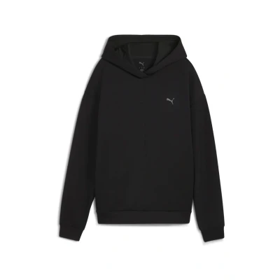 Image of Puma Cloudspun Hoodie, Women&#039;s, Size: Medium, Black
