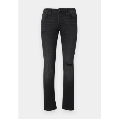 Image of Jack &amp; Jones Jjiglenn Jjoriginal Slim fit jeans, Men&#039;s, Size: 28x32, Black denim