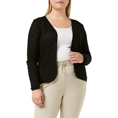 Image of ONLY Onlcrystal Cardigan, Women&#039;s, Size: Small, Black