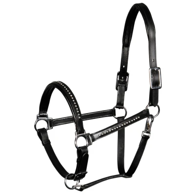 Image of Harry&#039;s Horse Halter Leather Finesse Crystal