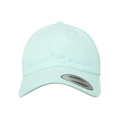 Image of Flexfit Peached Cotton Twill DAD Cap, Size: One Size, Diamond blue