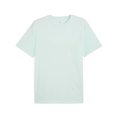 Image of Puma Small LOGO TEE Basic Tshirt, Men&#039;s, Size: Large, Peaceful blue