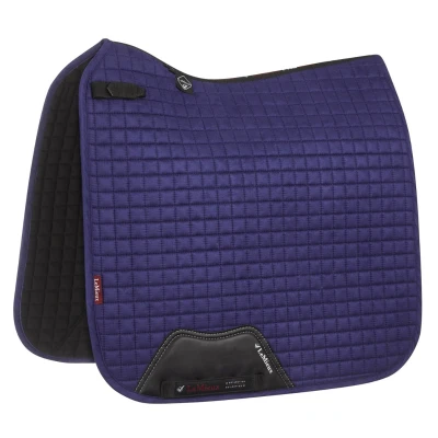 Image of LeMieux FW&#039;20 Pro Sport saddlepad Ink Blue suède
