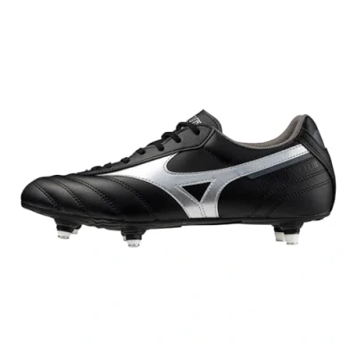 Image of Mizuno MORELIA II CLUB SI Football Shoes Black/galaxy silver/dark shadow Women/Men Size 7