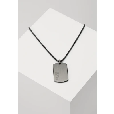 Image of BOSS Necklace, Men&#039;s, Size: One Size, Black