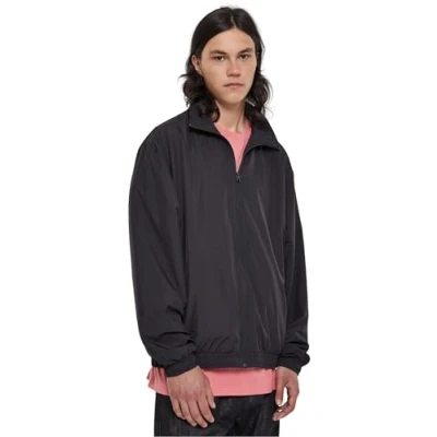 Image of Urban Classics Men&#039;s Wide Track Jacket, Black, L