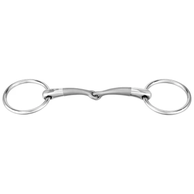 Image of Sprenger Satinox loose ring bradoon 12mm single jointed