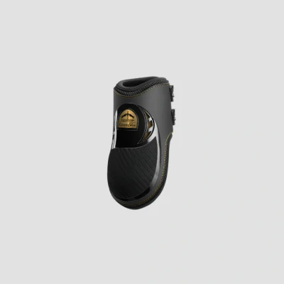 Image of Veredus Grand Slam Carbon Gel Fetlock Boots Black Large (Full) Horse Riding Equestrian