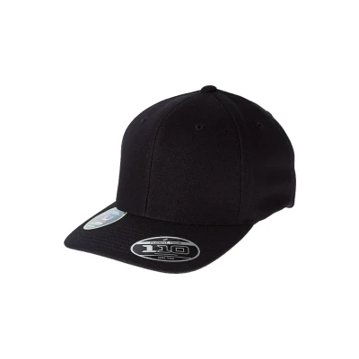 Image of Flexfit Cool &amp; Dry Mini Pique Cap, Unisex, 110P, black, One Size
