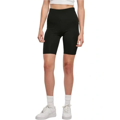 Image of Urban Classics Stretch Cycle Shorts, Women&#039;s, Size: XL, Black