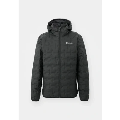 Image of Columbia Delta RIDGE II Hooded Jacket Down jacket, Men&#039;s, Size: Large, Black