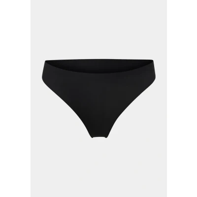 Image of Schiesser Thong Invisible SOFT Thong, Women&#039;s, Size: 10, Schwarz