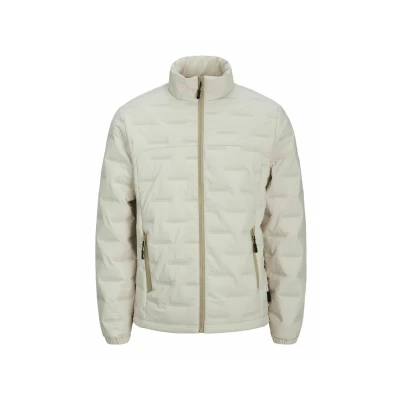 Image of Jack &amp; Jones Performance Jcosonic Stand Collar Winter jacket, Men&#039;s, Size: XS, Moonbeam