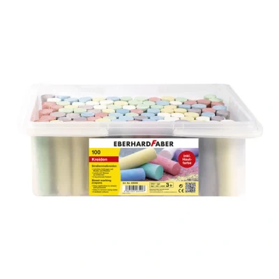 Image of Eberhard Faber Street Chalk in a Bucket