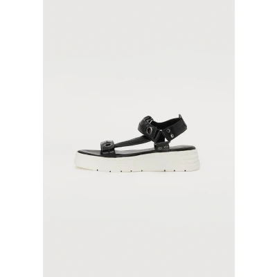 Image of Marco Tozzi Platform sandals, Women&#039;s, Size: 5, Black shoes