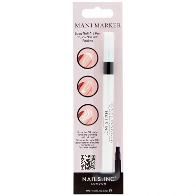 Image of nails inc. Mani Marker White 3ml