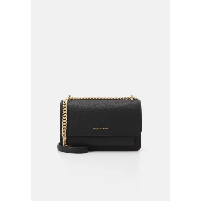 Image of Michael Kors Claire Shoulder Across body bag, Women&#039;s, Size: One Size, Black