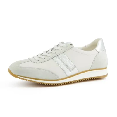 Image of Paul Green Trainers, Women&#039;s, Size: 7, Milk Leather and textile