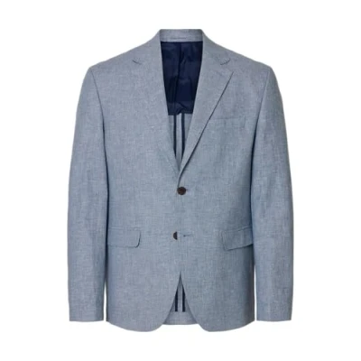 Image of Selected Homme Regmalik SUN Suit jacket, Men&#039;s, Size: 44R, Light blue
