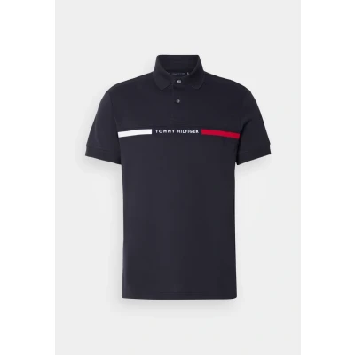 Image of Tommy Hilfiger Chest Insert Polo shirt, Men&#039;s, Size: 3XL, Desert sky