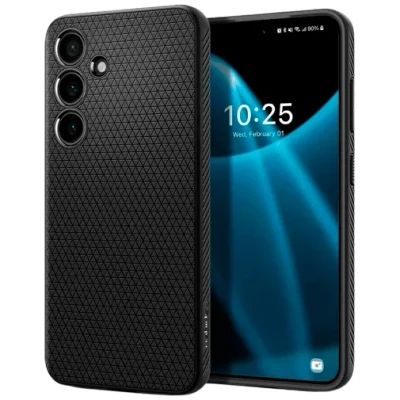 Image of Spigen Liquid Air TPU Back Cover Black Samsung Galaxy S24+