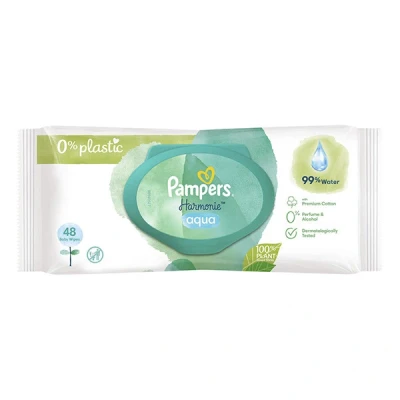 Image of Pampers Aqua Harmonie 96 Wipes