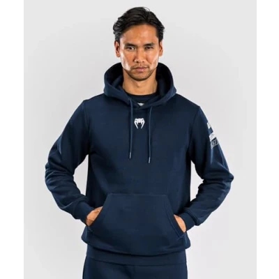 Image of Venum UFC Fight WEEK Plain Version MENS Hoodies Hoodie, Men&#039;s, Size: Large, Navy blue