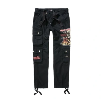 Image of Brandit Iron Maiden Pure Vintage Slim Pants Notb Slacks, Black, S