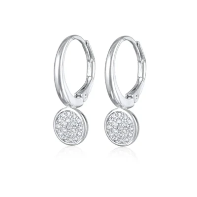 Image of Elli Creolen Earrings, Women&#039;s, Size: One Size, Silber