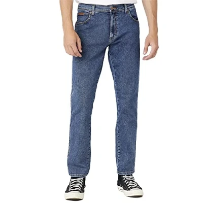 Image of Wrangler Texas Slim fit jeans, Men&#039;s, Size: 29x32, Stonewash