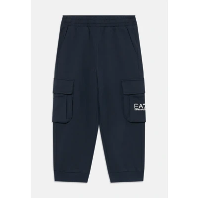 Image of EA7 Emporio Armani Unisex Tracksuit bottoms for kids, Size: 4y, Blue