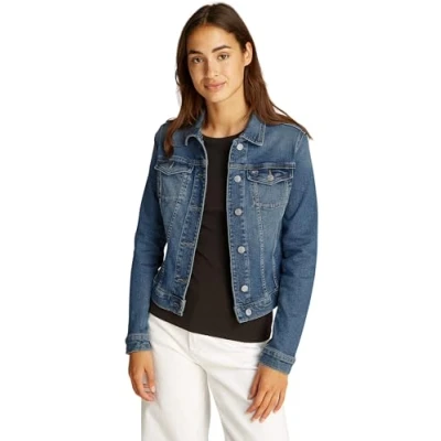 Image of Tommy Jeans Vivianne Jacket Denim jacket, Women&#039;s, Size: Small, medium