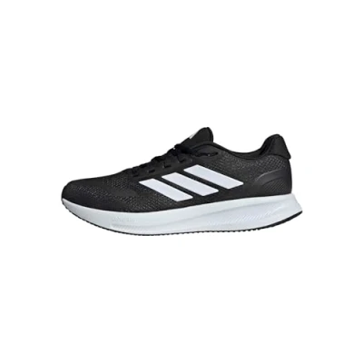 Image of adidas Performance Runfalcon Neutral running shoes, Men&#039;s, Size: 6, core black ftwr white Textile/synthetics