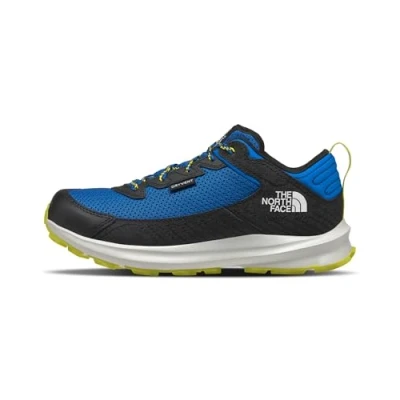 Image of The North Face Fastpack Waterproof Hiking Boots Unisex Training shoe for kids, Size: 13, Hero blue/black Synthetics