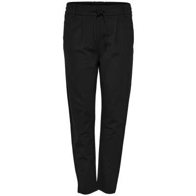 Image of ONLY Onlpoptrash LIFE EASY COL NOOS Trousers, Women&#039;s, Size: Lx34, Black