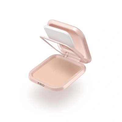 Image of KIKO Milano Skin Lover Refining Face Powder Foundation 12g (Various Shades) 03 Rosy Milk