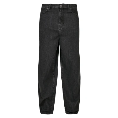 Image of Urban Classics Relaxed fit jeans, Men&#039;s, Size: 30, Black acid washed