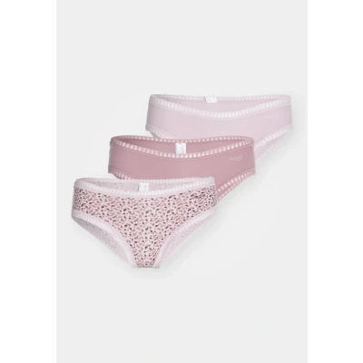 Image of Sloggi Crush Hipster 3 PACK Pants, Women&#039;s, Size: XL, Pink