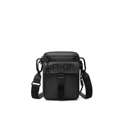 Image of OAK25 Luminite Front Across body bag, Size: One Size, Black