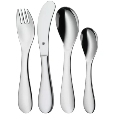 Image of KNUDDEL Children&#039;s Cutlery Set 4 Piece WMF
