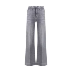 Image of 7 for all mankind Modern DOJO Flared Jeans, Women&#039;s, Size: 30, Grey