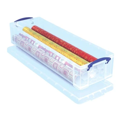 Image of Really Useful Box Plastic Storage 22 Litre Clear